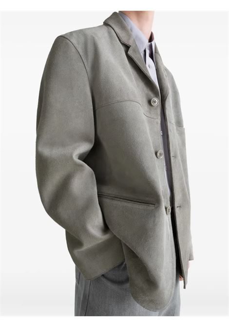 giacca suede sb uomo grigia LEMAIRE | OW1194 LL0144BK952